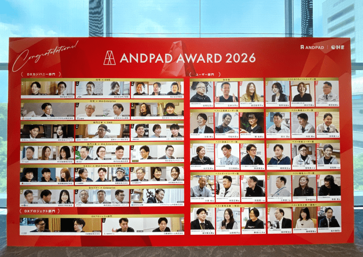 ANDPAD AWARD 授賞式